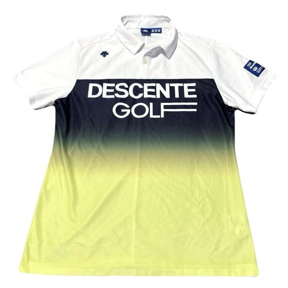 Descente Golf Collection Golf Shirt Polo - Large - Picture 1 of 5